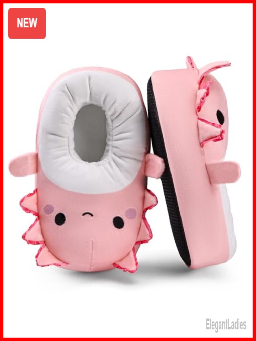 Women's Fuzzy Animal Slippers - Warm Plush Cotton Indoor Outdoor Shoes